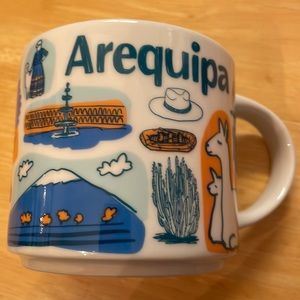 STARBUCKS COFFEE MUG - AREQUIPA, PERU 14 oz - NEW!!